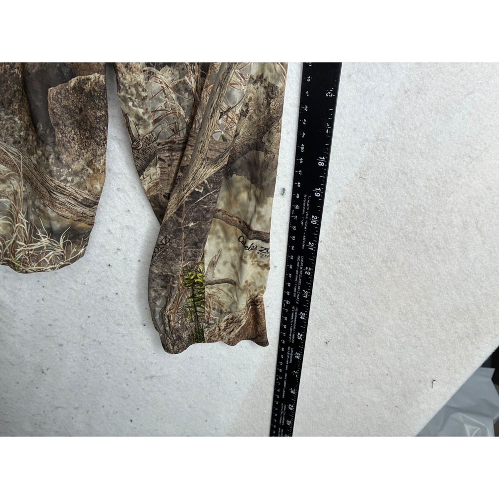 Cabelas Instinct Zonz Backcountry Camo Jacket Mens Large 4MOST DRY-PLUS M22JK175 - Picture 12 of 13